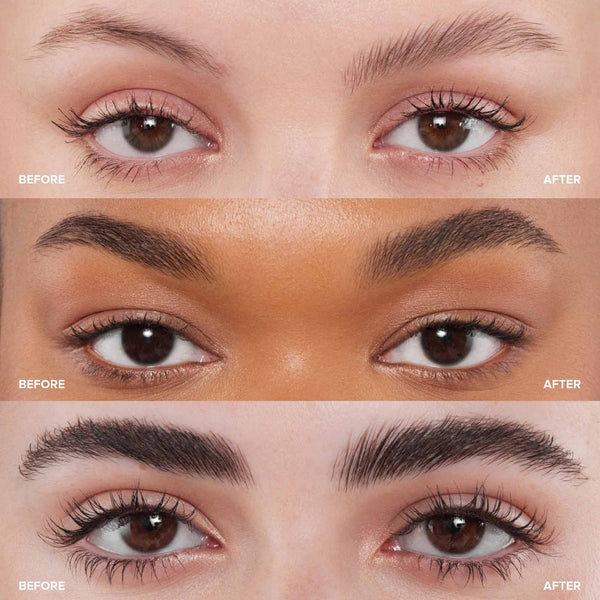 Brow Freeze Before & After Grid