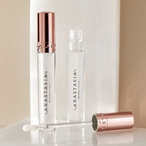 White | Stylized Lip Gloss