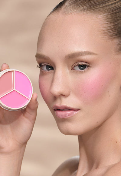 Get The Look: Using Magic Touch Blush Trio in Pink